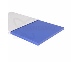 160x200 Topper Orthopedisch HR Koudschuim - 9cm - Topmatras Bamboo Afritsbaar Wasbaar Tijk - Anti-allergisch Topdek - Stevig