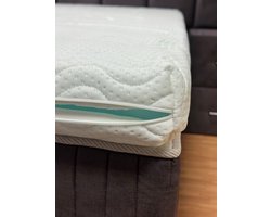 180x200x7 Ellington Gelfoam Cool - Bamboo Tijk Hybrid Topmatras – Bed - Topdekmatras - Topper 180x200 - Extra Dik 7cm