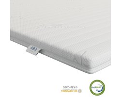 Ada Sleep Matras Topper 90x200 - Koudschuim en Traagschuim mix Topdekmatras - Matrastopper - circa 8-9 cm dik - Okoetex gecertificeerd