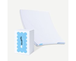 Cloudpillo Original Topper 160x200 - Topdekmatras - Adaptive Support laag - 4-Seizoenen - Voorzien van Elastieken - Matras topper