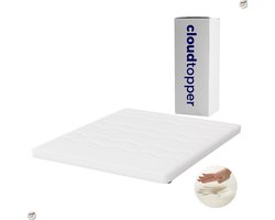 Cloudtopper Premium - 180x200 cm - Hotelkwaliteit - Traagschuim - Extra Dik - Matrastopper - Topmatras - Topper - Topdekmatras- Anti-Allergisch -