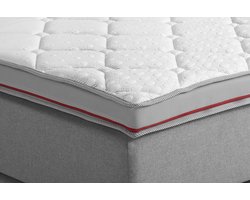 Densi - Topper 180x200 - Topmatras - Topdekmatras- 9cm dik - HR Koudschuim / traagschuim - Afritsbaar en wasbaar - CertiPUR® Gecertificeerd - Medium Hardheid - Matrastopper