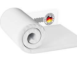 Elekiatech Topper 90x200 - Topmatrassen - Topdekmatras - 7-Zone Memory Foam Topper Matras - Dubbele Schuimlaag & Antislip - Ademend & Antiallergisch - Medium Hard - Medium Hardheid - 4 cm Dik