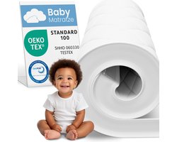 ELONEO Comfortschuim Matras Topper 60x120 cm - 6 cm Dik, Ademende Toppermatras voor Traditionele en Boxspring Bedden