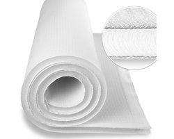 ELONEO matrasonderlegger van 2 cm ademend 3D-afstandsweefsel voor ventilatie van het matras – 90 x 200 cm