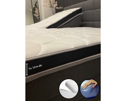 Hilton Hotel Splittopper - 200x200 - Medium - HR60 Koudschuim - ca. 12 cm dik - Cool & Fresh - SPLIT