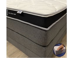 Hilton Hotel Topper - 120x200 - HARD - Hybride schuim - ca. 12 cm dik - Cool & Fresh