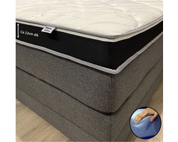 Hilton Hotel Topper - 160x200 - Medium - HR60 Koudschuim - ca. 12 cm dik - Cool & Fresh