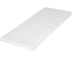 Hollands Comfort - Topmatras 140x200 Traagschuim 9cm dik - Topdekmatras Topper Nasa Visco