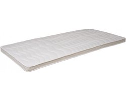 Matras Topper NASA Deluxe 7cm wasbaar tijk - 1 Persoons - 90x200 - Bedden4045