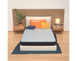 Orthopedisch Opvouwbaar Polyurethaan Matras voor Frans Bed 120x190x13 cm