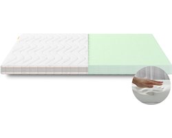 Slaapleeuw - Luxe Hotel - Topper - 180x200 - 11cm dik - Nasa Traagschuim - Luxe 3D hoes - Topdekmatras - Matrastopper - topper matras - topmatras