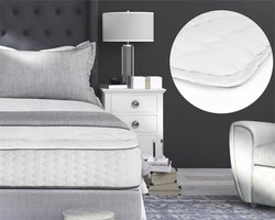 Sleeptime 3D Air Hotel - Topper - Lits-jumeaux - 160x200 - Wit