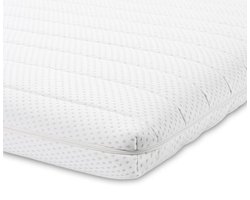 Split Topdekmatras - Splittopper Hotel XL - Koudschuim HR45 10cm dik -  cool en fresh Tijk - STEVIG - 160x200