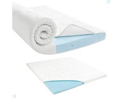 Stella - Hotel Dream - Topper - 180x200 - HR Airfoam - Topdekmatras - Koudschuim - Matrastopper - Afritsbaar - Wasbaar - Luxe