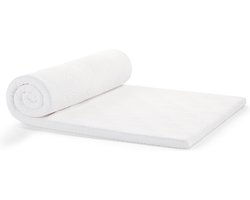 TEMPUR EASE™ Topper Topdekmatras 90 x 200 x 3 cm – Traagschuim topper voor comfort en ondersteuning - Afritsbaar matrashoes
