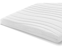 Topdek matras -Topper Koudschuim-4 seizoenen Medical hoes  140x220 7 cm