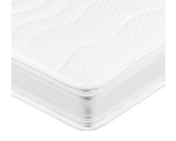 Topdek Matras XXL Topper 3D Tencel - Bamboe HR45 Koudschuim - Topper 12cm dik - 180x210 Topdekmatras Orthopedisch
