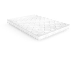 topdekmatras 140x200 koudschuim deluxe - circa 7 cm dikke topper
