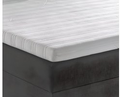 Topdekmatras - Topper 140x200 - HR60 koudschuim - Cooltouch - 7 cm dik - Medium/stevig