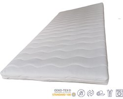 Topdekmatras - Topper - Nasa Traagschuim - Op Maat - 125x210 - 8 cm