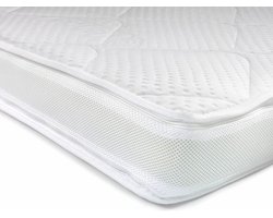 Topdekmatras XXL - Topper 120x200 - 12 cm dik - Tencel hoes - Visco Nasa Traagschuim - Tencel tijk - 12cm dik - Orthopedisch