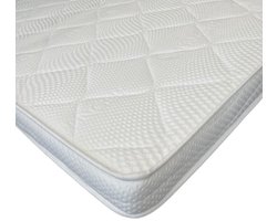 Topdekmatras XXL - Topper 90x200 - 12 cm dik - Tencel hoes - Visco Nasa Traagschuim - Tencel tijk - 12cm dik - Orthopedisch