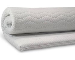 Topmatras - Topdek - Topper  Traagschuim 120x200x9 Premium - Afritsbaar en Wasbaar
