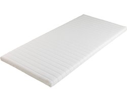 Topmatras - traagschuim nasa / hybrid - 10cm dik- afritsbare hoes - 140x200