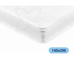 Topper 140x200 XXL Bamboo 4D Topper - HR 45 - Topmatras - 11cm dik - Matras Antibacterieel - Orthopedisch