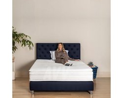 Topper 180x200 – HR Koudschuim 12cm – Bamboo Hoes – Orthopedisch – Anti-Slip – Anti-Allergie – Wasbaar – Oeko-Tex – Hotel Kwaliteit