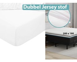 Topper cover, DJ not quilted 120 g/m², 80x200x4 cm White