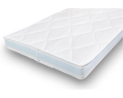 Toppermatras XXXL - Topdek 70x200 Luxe Topper Matras HR Koudschuim 12 cm - 100% Veilig Product -Orthopedisch