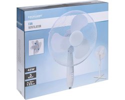 16 Inch Staande Ventilator met 3 Snelheden en Roterende Functie - Koel en Stijlvol Ontwerp