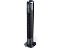 A-Flow Torenventilator Essential - Ventilator met afstandsbediening - Kolomventilator - Ventilator Toren - 3 Snelheden - 3 Windmodi - Zelfdraaiend - Timer
