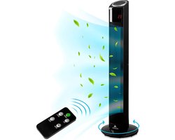 Aerson- Torenventilator met afstandbediening - 90 cm zwart