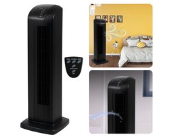 Cheqo® Kolomventilator - Kolom Ventilator - Staande Ventilator - Fan - Airco Alternatief - Torenventilator - Stille Draaibare Ventilator met Timer en Afstandsbediening