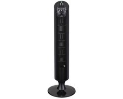 DCG Eltronic VE9295 T ventilator Zwart