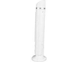 DnA® Torenventilator - Toren Ventilator - Torenventilator Afstandsbediening - Wit - 38cm x 10cm x 10cm