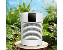 Draagbare ventilator - Torenventilator - Ruimte verkoelen - Stille werking - Compact design - Wit
