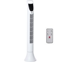 HOMCOM-Torenventilator-ABS-20x20x91.5cm-Wit