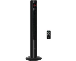 HOMCOM-Torenventilator-ABS-31.5x31.5x117cm-Zwart