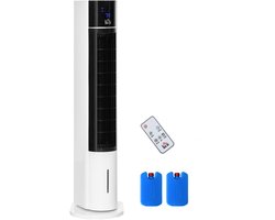 HOMCOM - Torenventilator - Afstandsbediening - 3 Modi - ABS - Wit