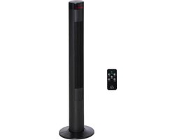 HOMCOM-Turmventilator aus ABS Schwarz