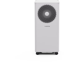 Klarstein draagbare airco 9000 BTU slimme 3-in-1 luchtontvochtiger ventilator 2,6 kW voor ruimtes tot 31 m² - ideaal voor een koele verfrissende atmosfeer inclusief montagekit