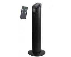 Klausberg 7470 - Torenventilator - zwart - staand - timer -  afstandsbediening