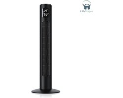 LifeStages - Torenventilator - 4 Modi - 12 Snelheidsniveaus - Zwart