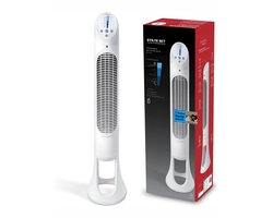 MMM® Ventilator Toren - Ventilator Staand - Ventilatoren - Torenventilator met Afstandsbediening - Zacht - Wit