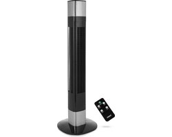 Princess 358280 - Slimme torenventilator - Bladloze ventilator - Zwart - Timerfunctie - Fan - Slimme ventilator - Afstandsbediening en App bestuurbaar - Energiezuinige koeling