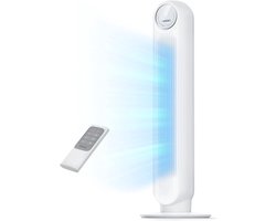 REN® Ventilator toren - Ventilator staand - Torenventilator - Wit - 30cm x 30cm x 92cm